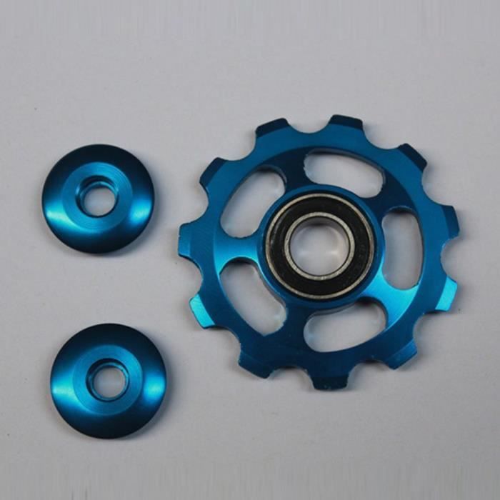 Roulement Roue Jockey Pour Vélo De Route 11T En Aluminium Roue Jockey Vélo Dérailleur Arrière Poulie Guide Roulement