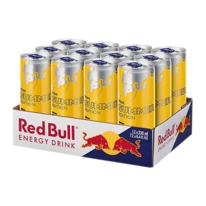 Red Bull Yellow Edition 25cl (pack de 12)