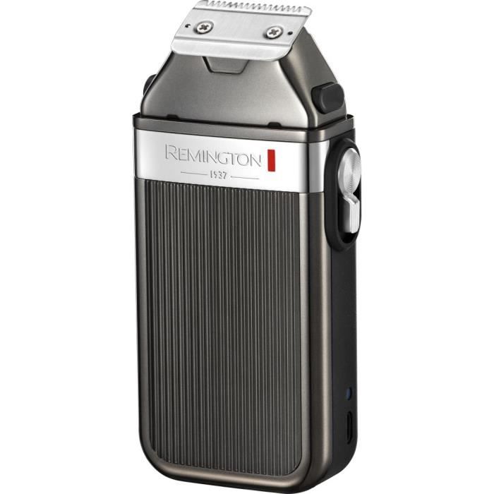 Remington MB9100 Tondeuse Barbe Heritage, 8 Guides de Coupe Fixes de 1,5 à 15 mm, Fonction Charge Rapide