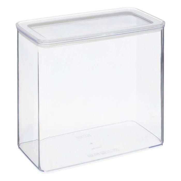 Secret de Gourmet - Boîte rectangle Eske 3000ML L, 20 x l, 10 x H, 20 cm Blanc