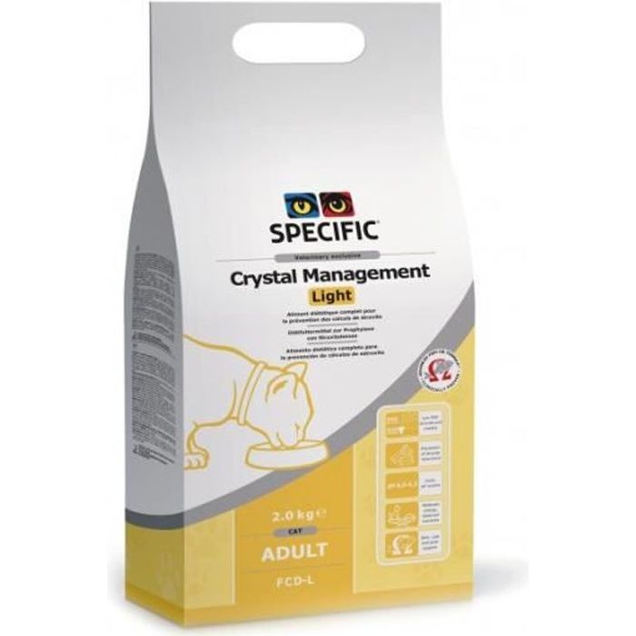Dechra Specific Chat FCD-L Crystal Prevention Light 7kg