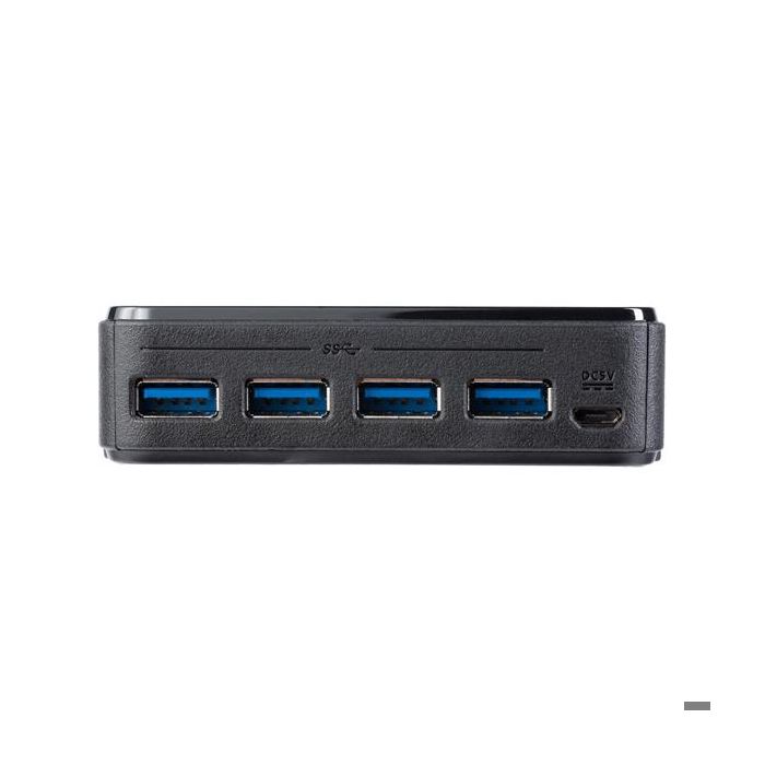 STARTECH Switch de partage de périphériques USB 3.0 avec 4 entrées / 4 sorties - Alimentation par USB - 8 Total USB Port(s)