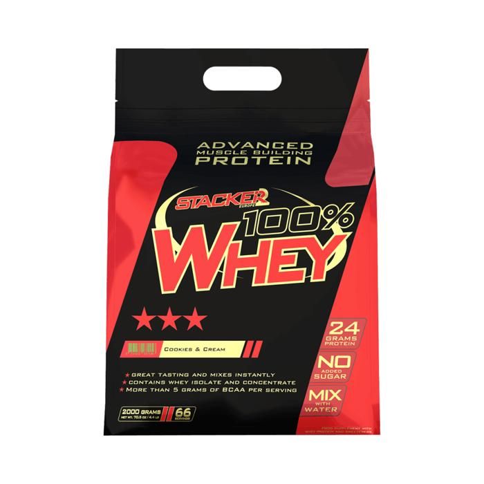 100% Whey 2kg goût Cookies & Cream