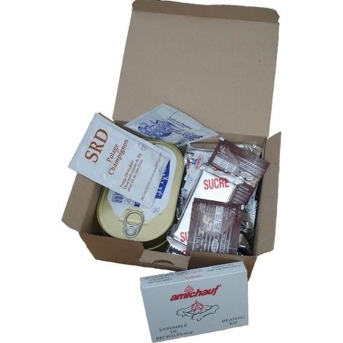 Ration de survie militaire armée française
