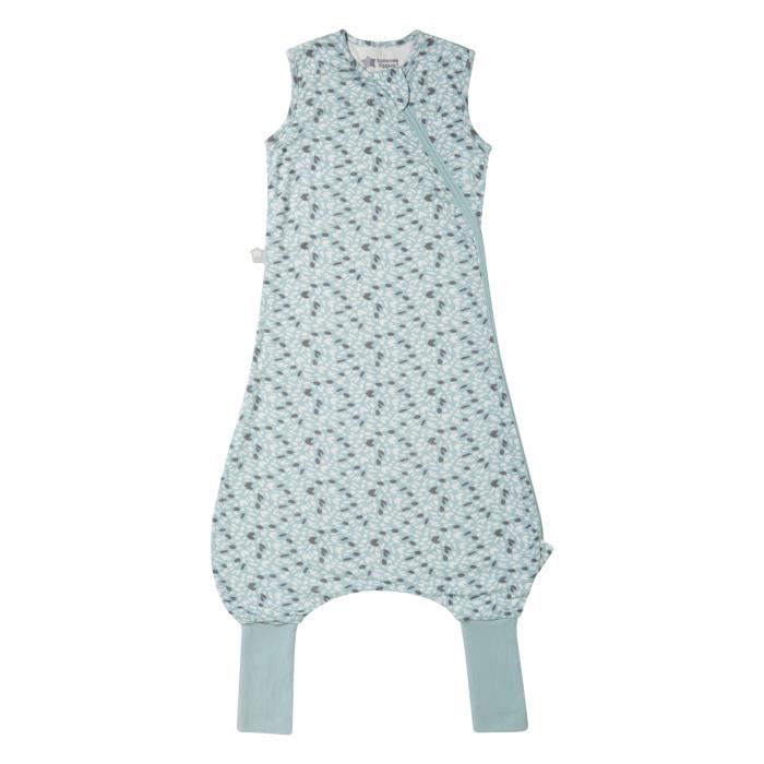 TOMMEE TIPPEE Gigoteuse à Jambes Steppee The Original Grobag, Tissu Doux Riche en Bambou, 6-18 mois, TOG 1,0, Earth Green