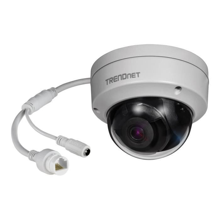 TRENDNET Caméra réseau TV-IP317PI 5 Mégapixels - 30 m Night Vision - H.265, H.265+, H.264+, H.264, Motion JPEG - 1280 x 720 - CMOS