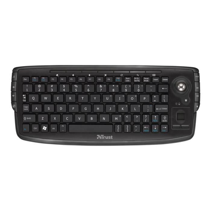 Trust Adura Multimedia - Clavier - sans fil - 2.4 GHz - italien