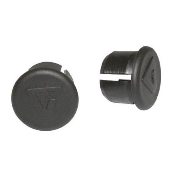 KIT 2x BOUCHON NOIR VELOX CINTRE GUIDON VELO ROUTE COURSE