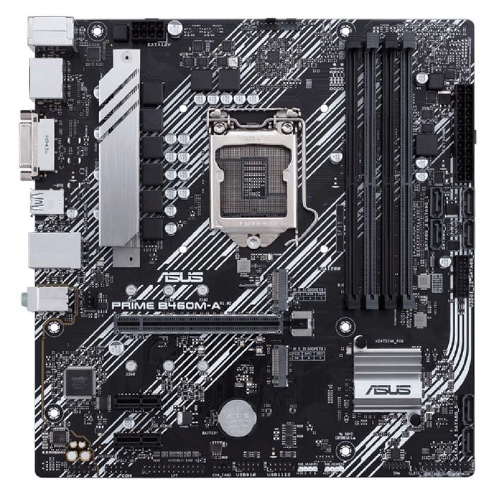 Carte mère ASUS PRIME B460M-A Intel B460 LGA 1200 4xDDR4 128GB Micro ATX - Asus