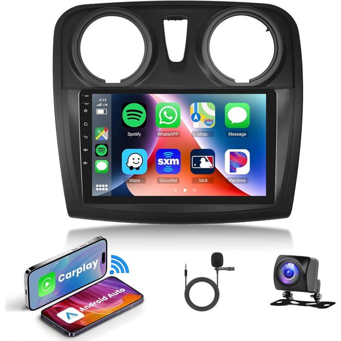 SXAUTO Android 10 Autoradio Per Dacia - Sandero (2014-2017) - 4G+64G SXAUTO Android 10 Autoradio Per Dacia - Sandero (2014-2017) - 4G+64G