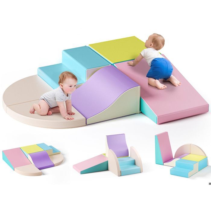 Ensemble de 6 Blocs de Construction Géants en Mousse pour Enfants - Kit ...
