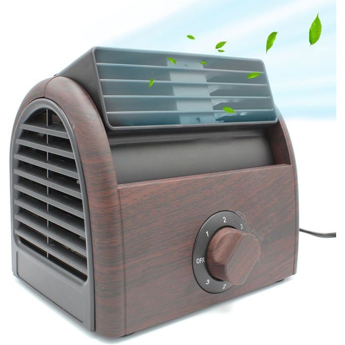®RisingFF Ventilateur de bureau compact et puissant sans pales - 30 W ventilation réglable à 45° - 3 vitesses - Risingff