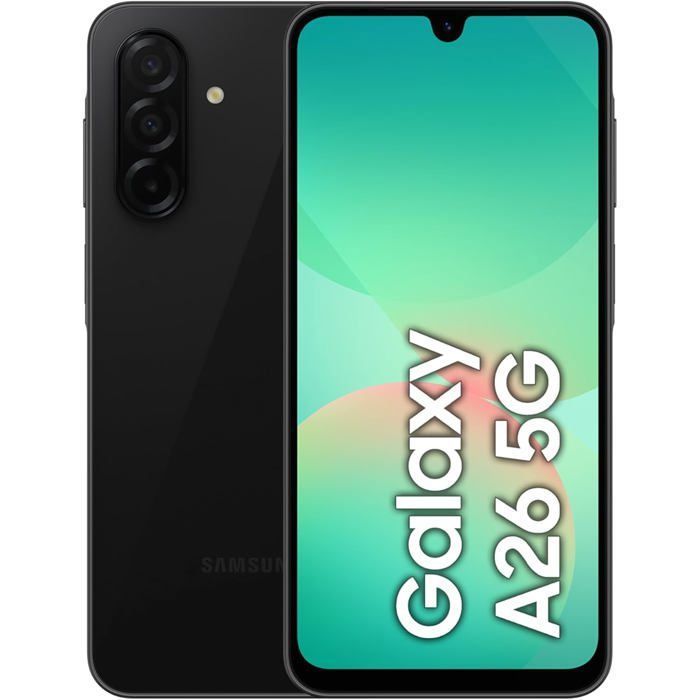 SAMSUNG Galaxy A26 Smartphone 256Go Noir