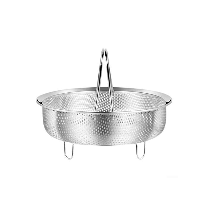 Panier vapeur multifonction en acier inoxydable 304 pour cocotte minute 14-24 cm de diamètre (XL)