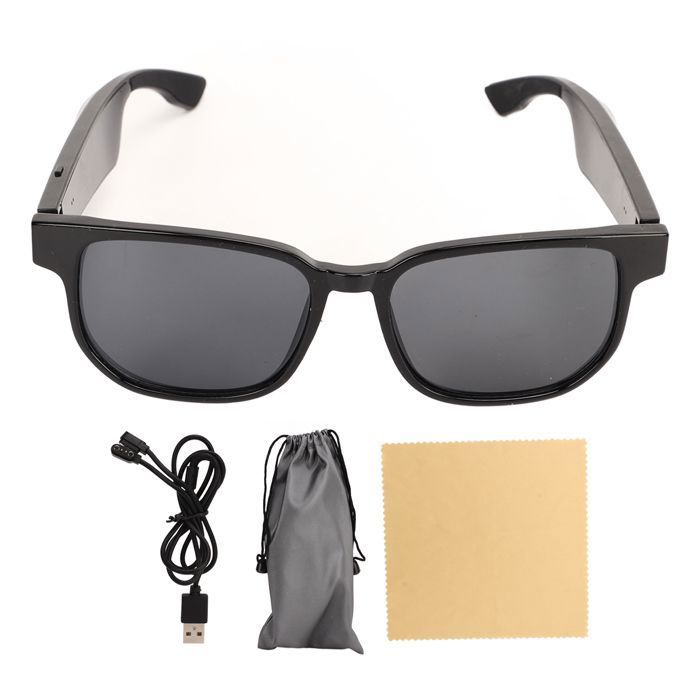 Lunettes Bluetooth pour écouter de la musique appel vocal navigation protection UV lunettes de soleil intelligentes pour la YYV