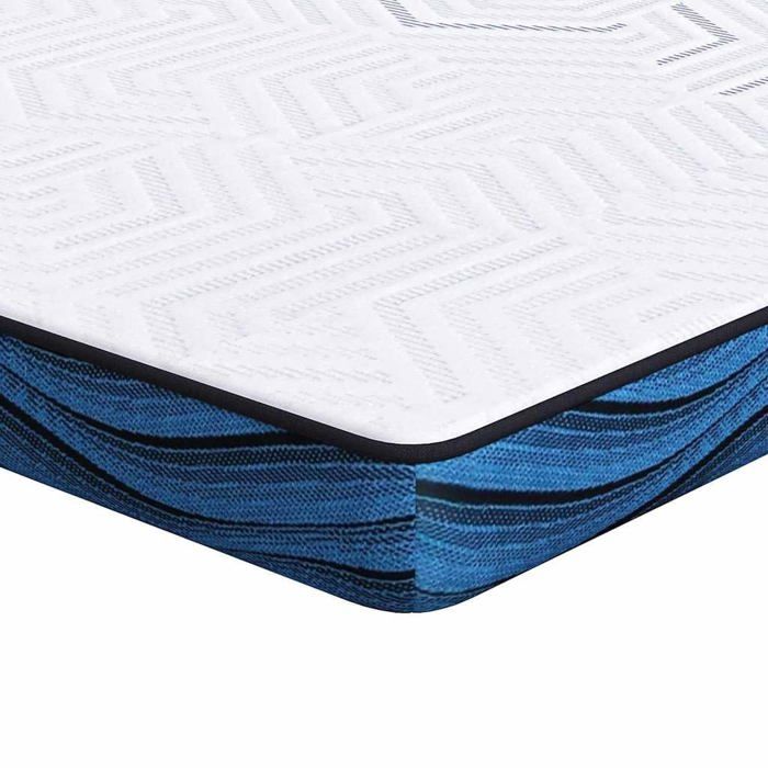 Surmatelas en mousse à mémoire - vidaXL - Blanc - 180x200x8 cm - Tissu Jacquard - Mousse à mémoire de forme Surmatelas en mousse à mémoire - vidaXL - Blanc - 180x200x8 cm - Tissu Jacquard - Mousse à mémoire de forme