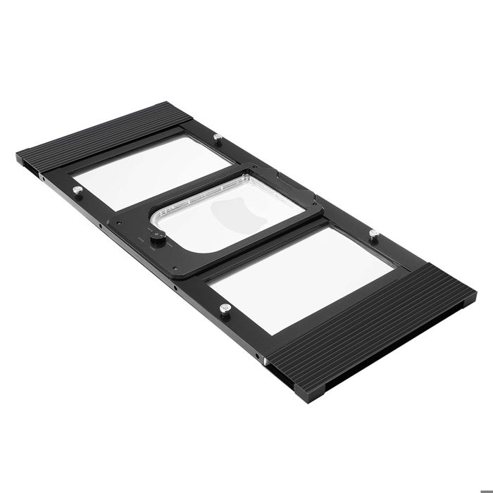 Chatière pour fenêtre - DUOKU - SKT-05 - Réglable 787-914 mm - Fermeture magnétique - Cadre aluminium