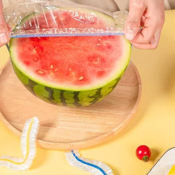 300 pièces Couvre plat elastique réutilisabl Film Alimentaire transparent pour conserveyd MOULE A GATEAU - MOULE DE PATI