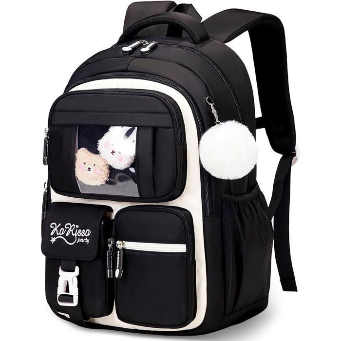 Cartable Fille Primaire Sac À Dos Respirant Pour Filles Cp Ce1 Ce2 Cm1 Cm2 Sac Ecole Décontracté Pour Les Enfants De LÉcole Prima