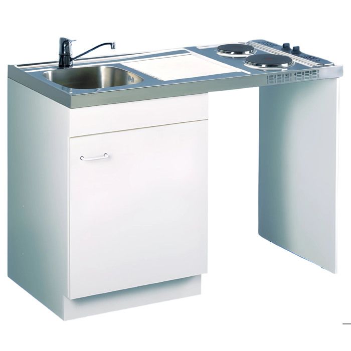 Aquarine Meuble Lave Vaisselle 118 5x57x82 Cm Avec Jambage 1 Porte Profondeur 60 Cm Blanc Ref 200154 Cdiscount Maison
