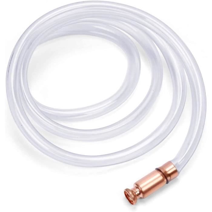 Tuyau Pompe à Air Universel 1,2 M Avec 5 Embouts - Compatible Kayak, Bouée, Paddle, Matelas - PVC Résistant - Connexion Sécurisée