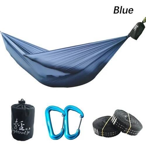 Hamac Suspendus Lit de Couchage Portable Camping Parachute Voyage avec