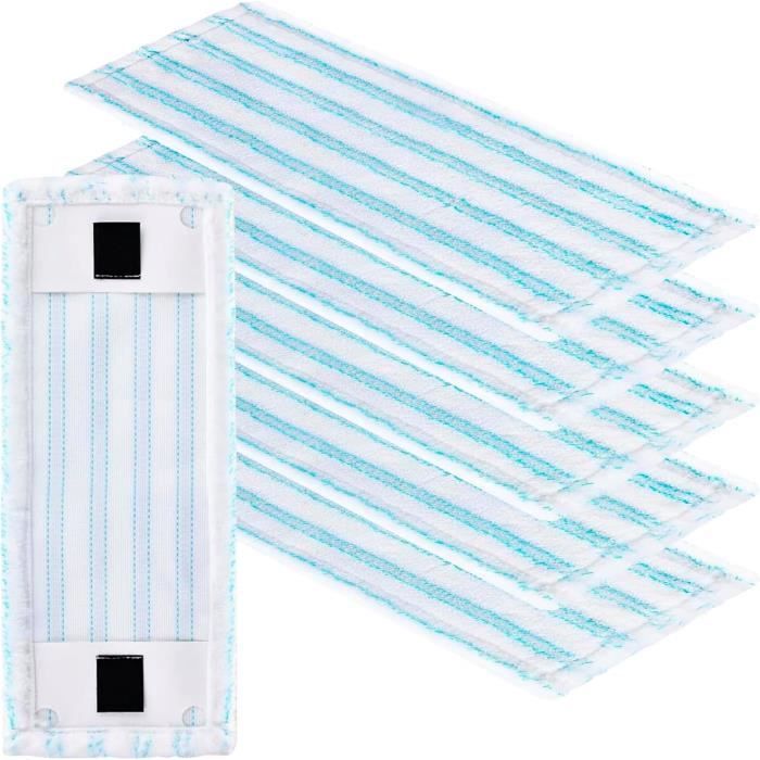 Lot De 10 Serpillères En Microfibre Pour Aspirateur - Compatibles Vexilar Cleanova W7 & W11 - Lavables Et Durable - Nettoyage Efficace Des Sols