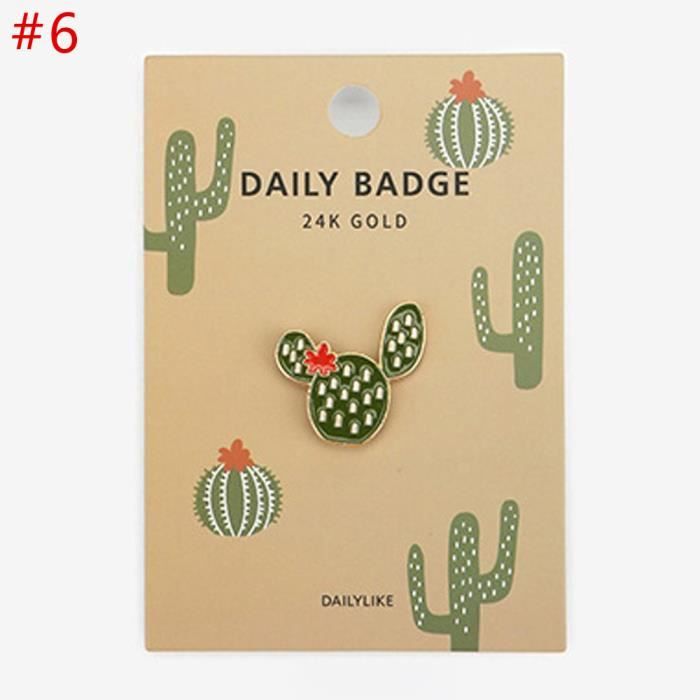 Modele 6 Broche Cactus Mignon Cadeau Bijoux Femme Homme Enfant Unisexe Accessoire Costume Habit Achat Vente Broche Modele 6 Broche Cactus