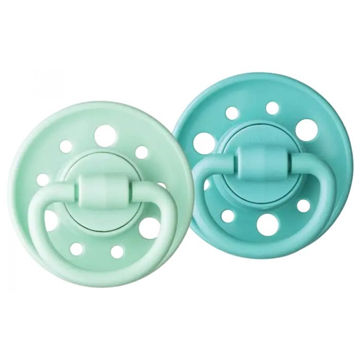 nip Cherry Lot de 2 paquets de 4 tétines rondes en latex 0-6 mois 