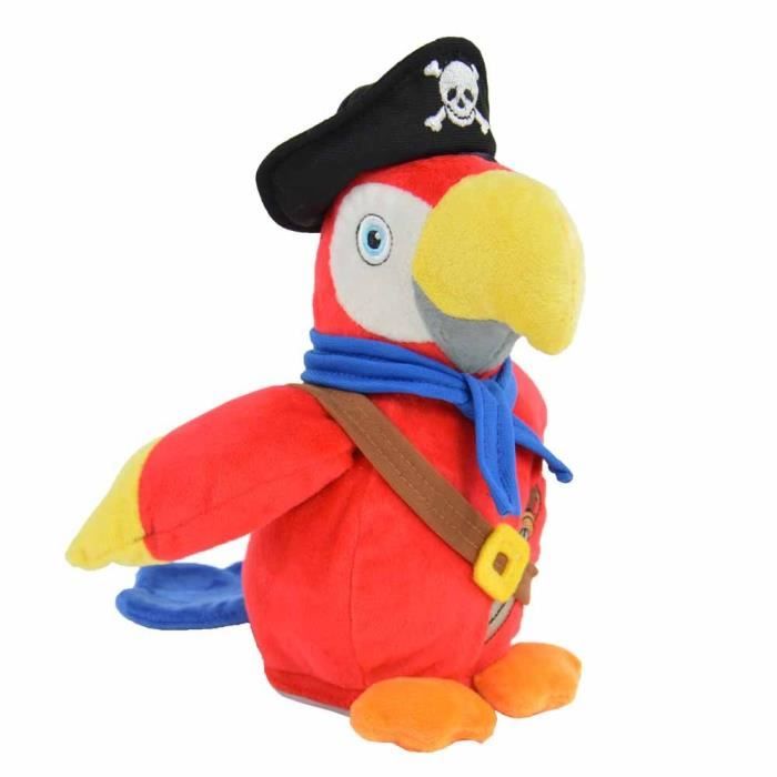 kögler laber pirates perroquet parry, la tout nachplap pert, peluche, multicolore - 75915