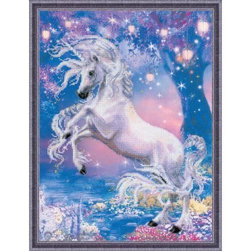 Un brin de licorne - grille point de croix
