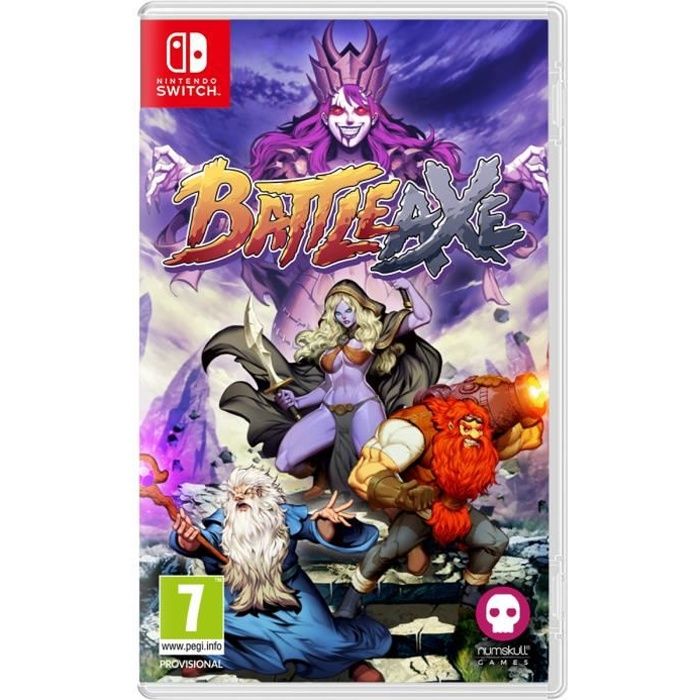 Numskull Jeu Vidéo Daventure - Nintendo Switch - Battle Axe - Hack & Slash - Pixel Art - 1-2 Joueurs