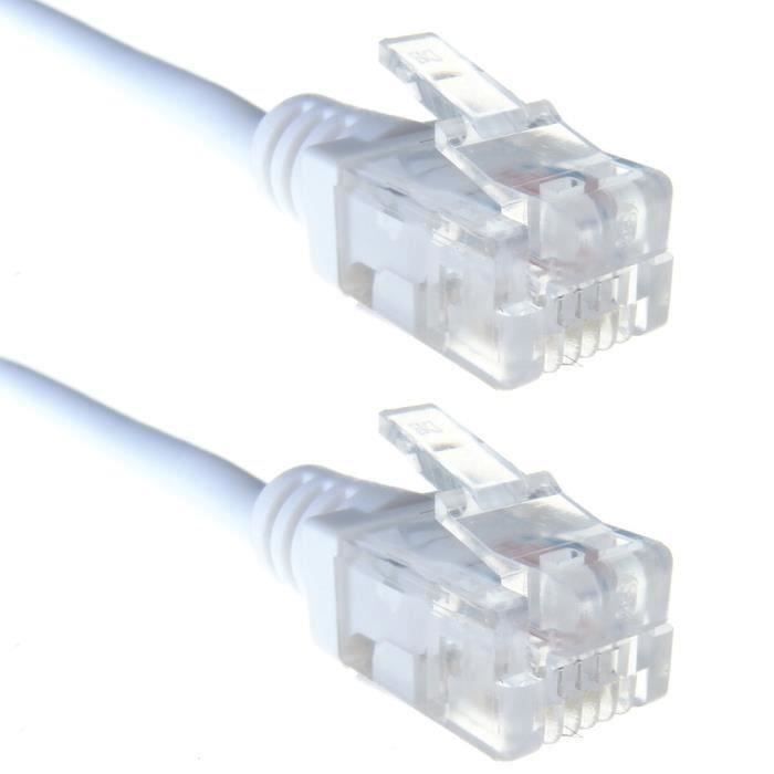 Cable ADSL 2 Cordon Torsad Avec Connecteur RJ11 cable-adsl-2-cordon-torsad-avec-connecteur-rj11
