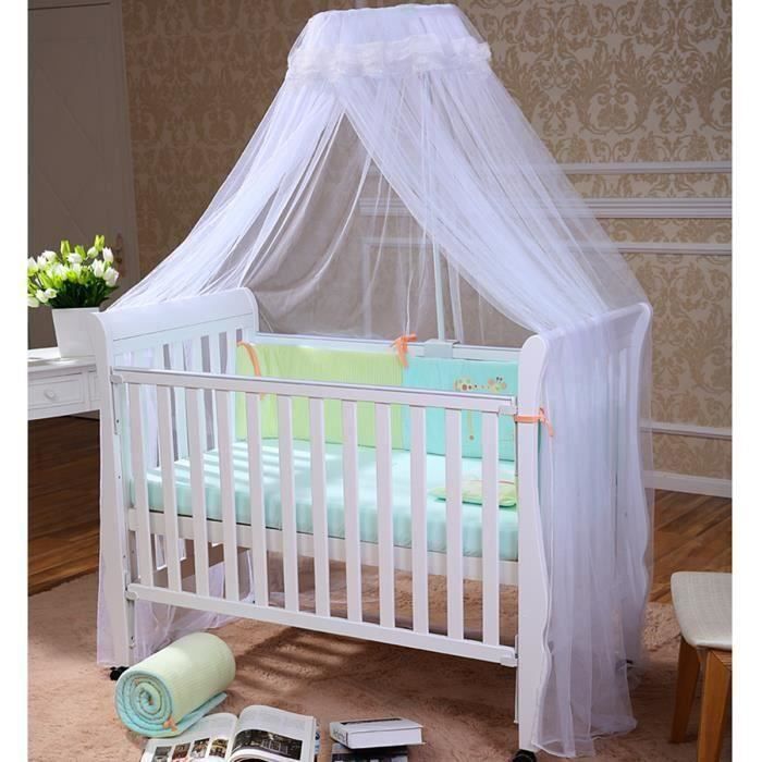 Moustiquaire Pour Bebe Lit D Enfant En Bas Age 56 230 700cm Blanc Cdiscount Puericulture Eveil Bebe