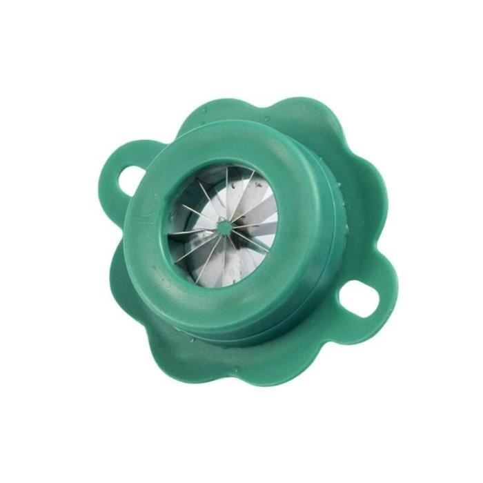 Porte-Oignon En Acier Inoxydable - Support De Découpe 14.3x9.5cm Anti-Dérapant