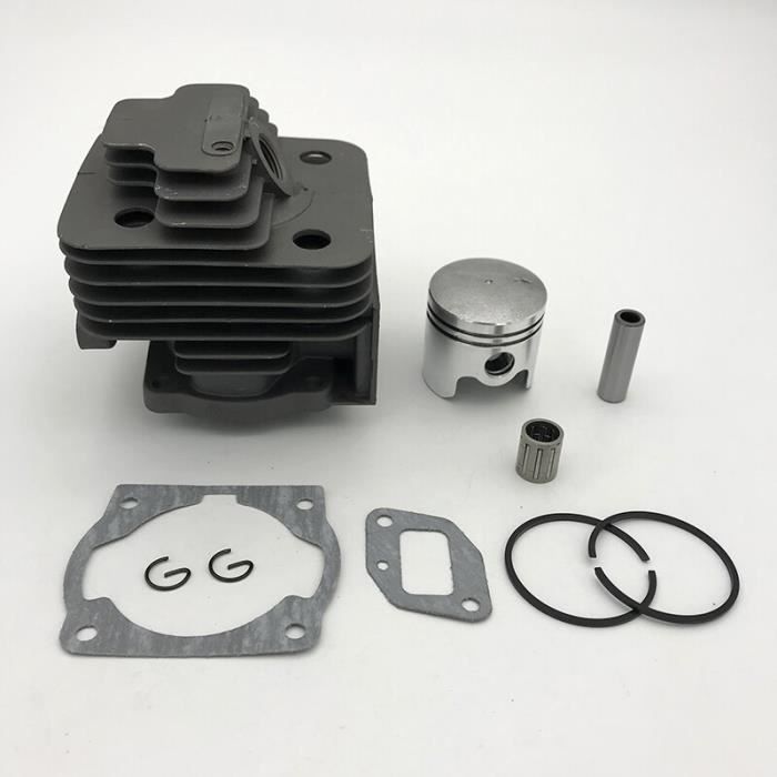 Kit Cylindre Piston 44mm 52CC Pour Débroussailleuse | Compatible 1E44F-5, BG520, CG520