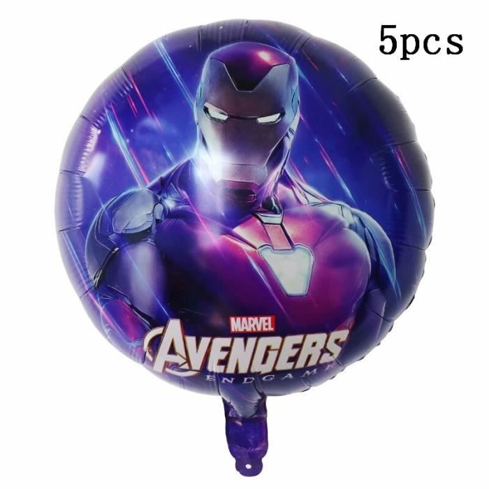 Orange Ballons Super Heros Spiderman Iron Man Captain America Decorations De Fete D Anniversaire Les Avengers Jouet En Latex Pour Cdiscount Maison