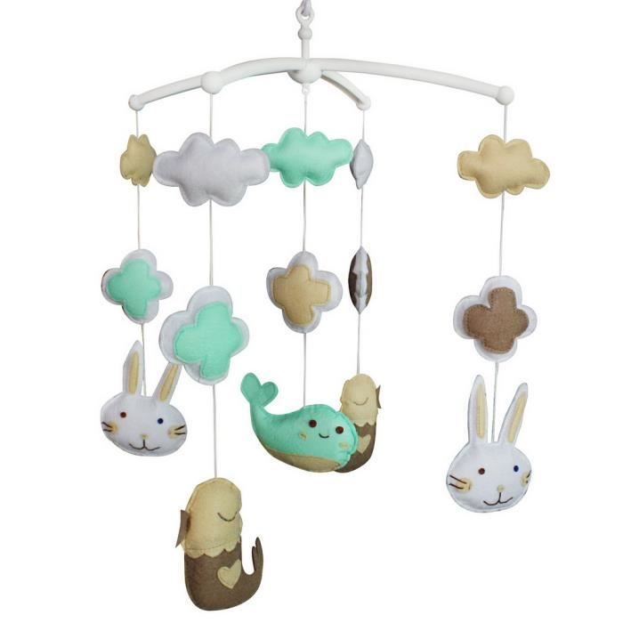 Animaux Mignons Lit De Bebe Fait A La Main Musical Mobile Mobile Room Decor Cdiscount Puericulture Eveil Bebe