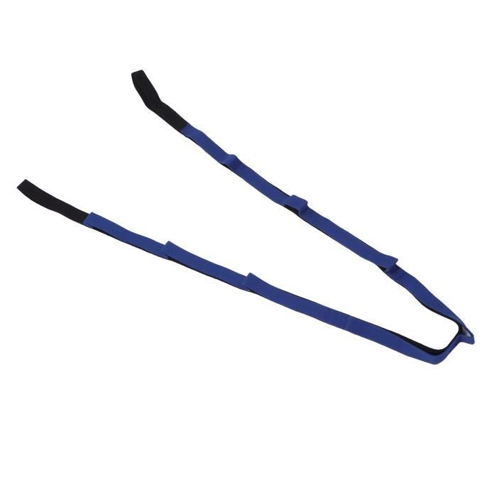 Sangle Extensible D’assistance à 8 Boucles – Bande De Résistance Pour Enfants, Danse Latine, Yoga, Pilates, Fitness, Rose/blanc