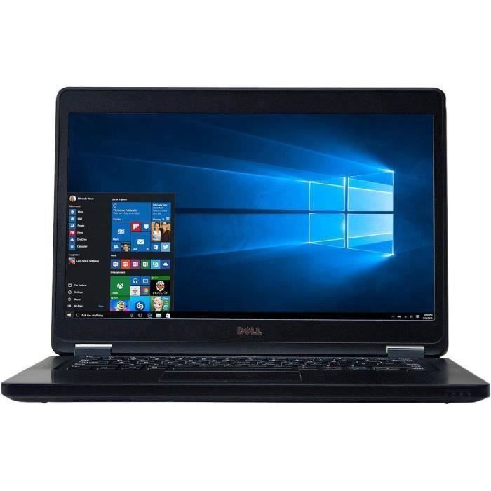 Dell Latitude E5450 - Core i5- 8Go RAM - 240SSD - Windows 10 Noir Reconditionné - vue 3