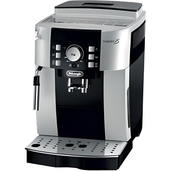 DeLonghi Magnifica S ECAM 21.117.SB - Machine à café automatique avec buse  vapeur Cappuccino - 15 bar - argent/noir - Cdiscount Electroménager