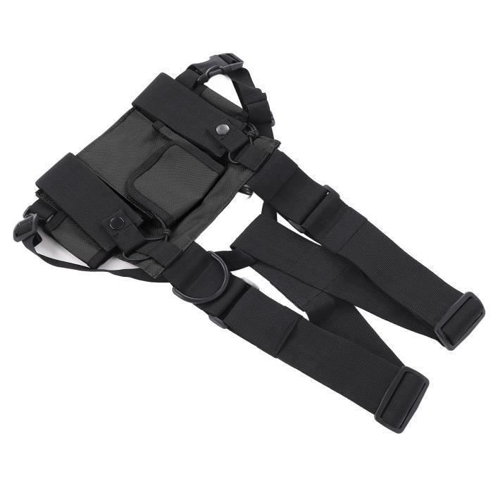 Petit Sac Bandoulière Nylon Imperméable - Multi-Poches - Pour Randonnée, Voyage, Ville