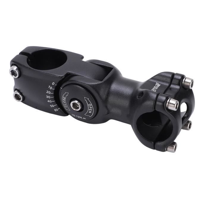 Dilwe Potence réglable de vélo LeBycle VTT Guidon Tige Riser Alliage D ...