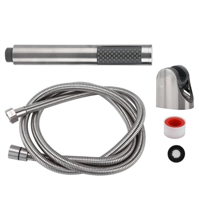 Pommeau De Douche Rond En Acier Inoxydable De 8 Pouces, Pommeau De Douche Miroir Rotatif à 180°, Pommeau De Douche Cascade Haute Pression, Sortie D'e | Leroy Merlin