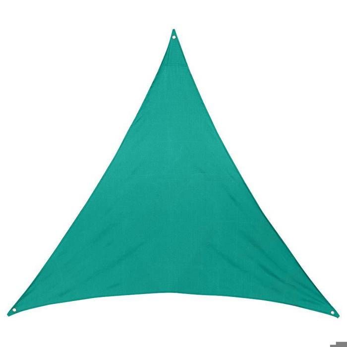 HESPERIDE Voile d'ombrage triangulaire - Toile solaire 2 x 2 x 2 m - Vert