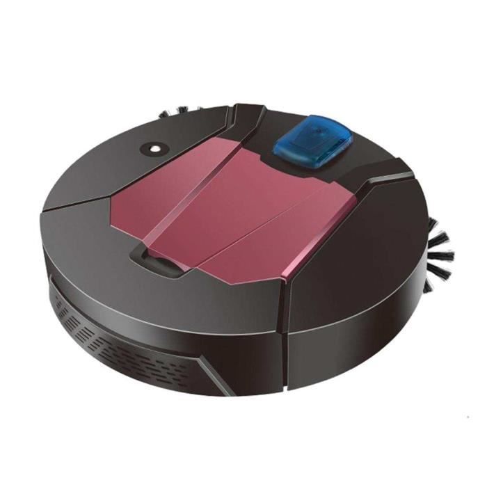 Robot Aspirateur Pour Sols Durs (marbre, Bois) - Aspiration 1000Pa, Batterie 1200mAh | Nettoyage Automatique Intelligent