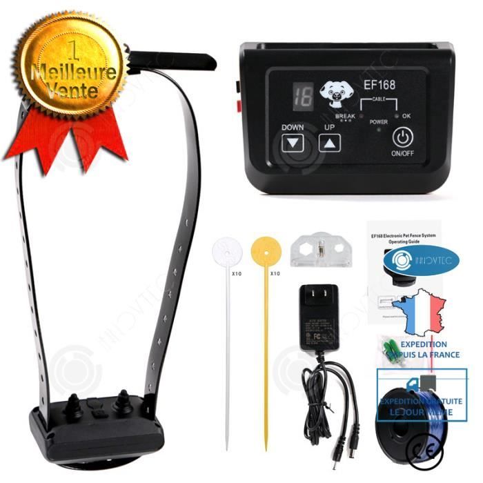 Meilleurs prix pour INN® Clôture électronique un pour un, chargement de chien compagnie, clôture électronique filaire, collier clôture pour animaux