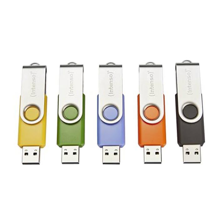 Intenso Basic Line lecteur USB flash USB Type A 2.0 Jaune - vue 2
