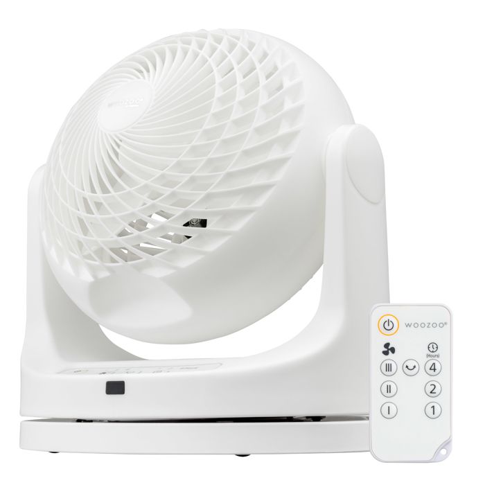 Iris Ohyama Ventilateur de table silencieux puissant & portable 23m² PCF-MKC18 Blanc - Iris Ohyama