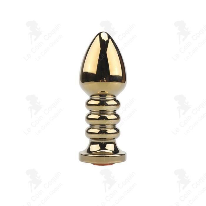 Plug Anal Métal Rosebud Chapelet - 7 Coloris - LOVE AND VIBES - Neuf Hypoallergénique